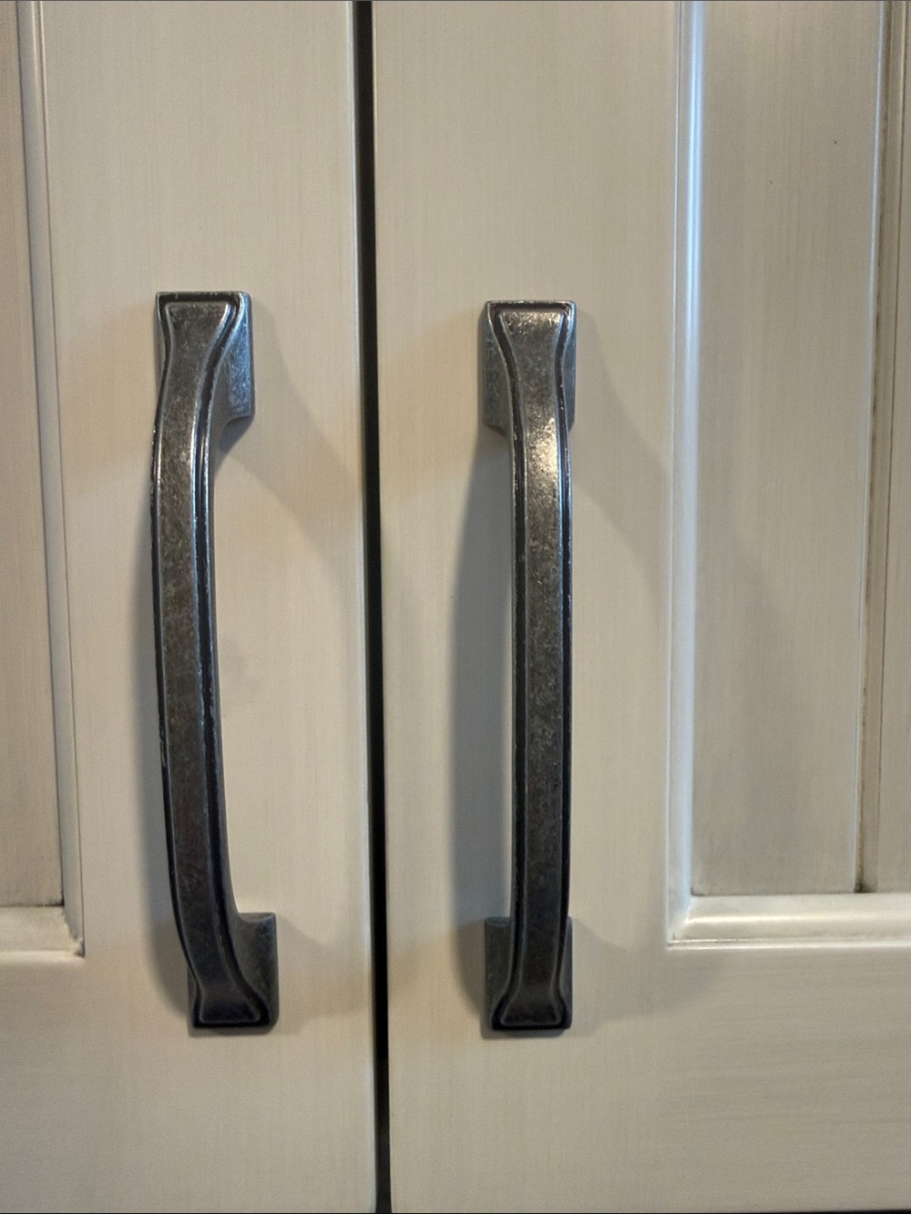10 NEW Satin Nickel Cabinet Pulls Handles 3-3/4” Center Arch Style Hardware